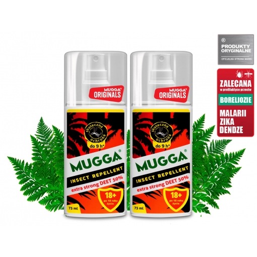 mugga spray 50 na komary i kleszcze deet mugga spray 50 na komary i kleszcze deet